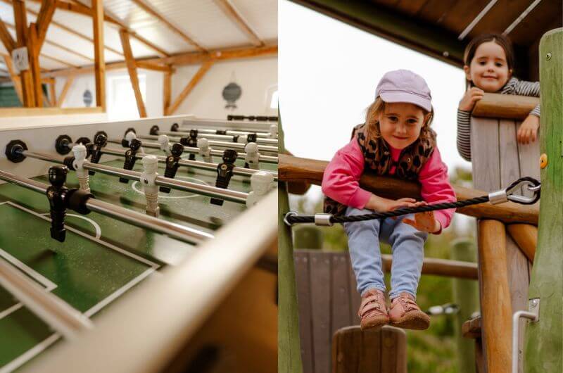 Spielscheune-Wohnkueche-Ferienwohnung-Kinder-Bauernhof-Ostsee-Fehmarn-Ferienhof-Paulsen-Strand-Reiterhof-Urlaub-mit-Kind-Deutschland