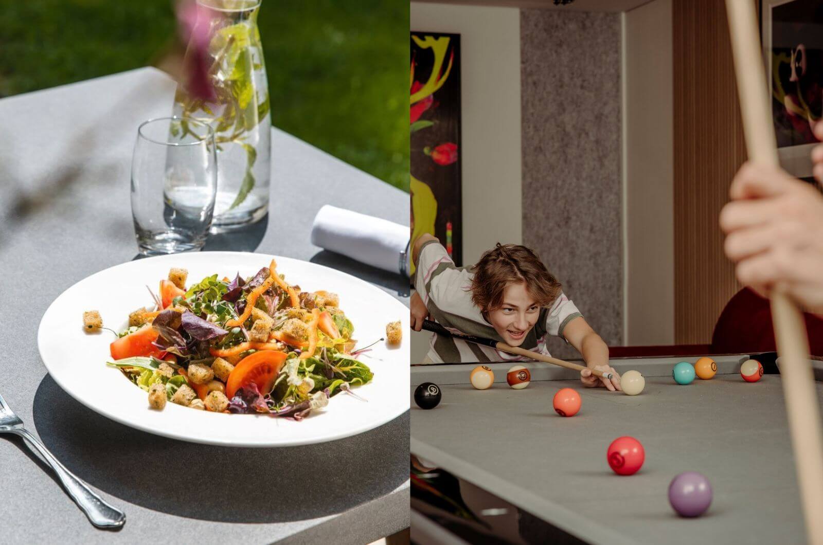 Teens-Club-Hinterglemm-Urlaub-mit-Kind-Pool-Schwimmteich-Waldgarten-Hotel-Theresia